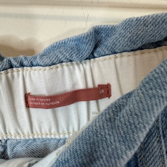 Anthropologie Pilcro lt Wash Paper bag‎ Jeans Straight Leg Loose Fit Size 28 - Picture 4 of 7